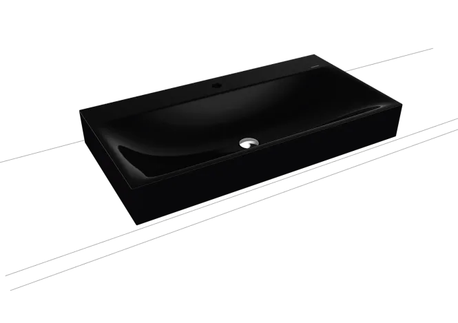 Hovedbilde Kaldewei SILENIO Toppmontert Servant Mod 3043 90x46 cm, Black, 1 ...