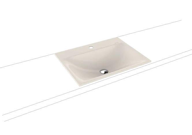 Hovedbilde Kaldewei SILENIO Nedfelt Servant Mod 3037 60x46 cm, Alpine White, 1 ...
