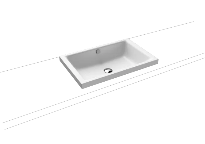 Hovedbilde Kaldewei PURO S Mod 3173 Toppmontert Servant, 60x38.5 cm, Alpine ...