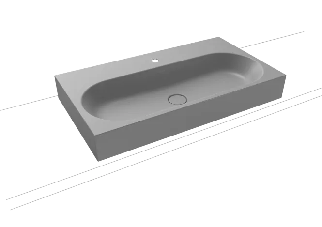 Hovedbilde Kaldewei CENTRO Mod 3058 Toppmontert Servant, 90x50 cm, Cool Grey 30, ...