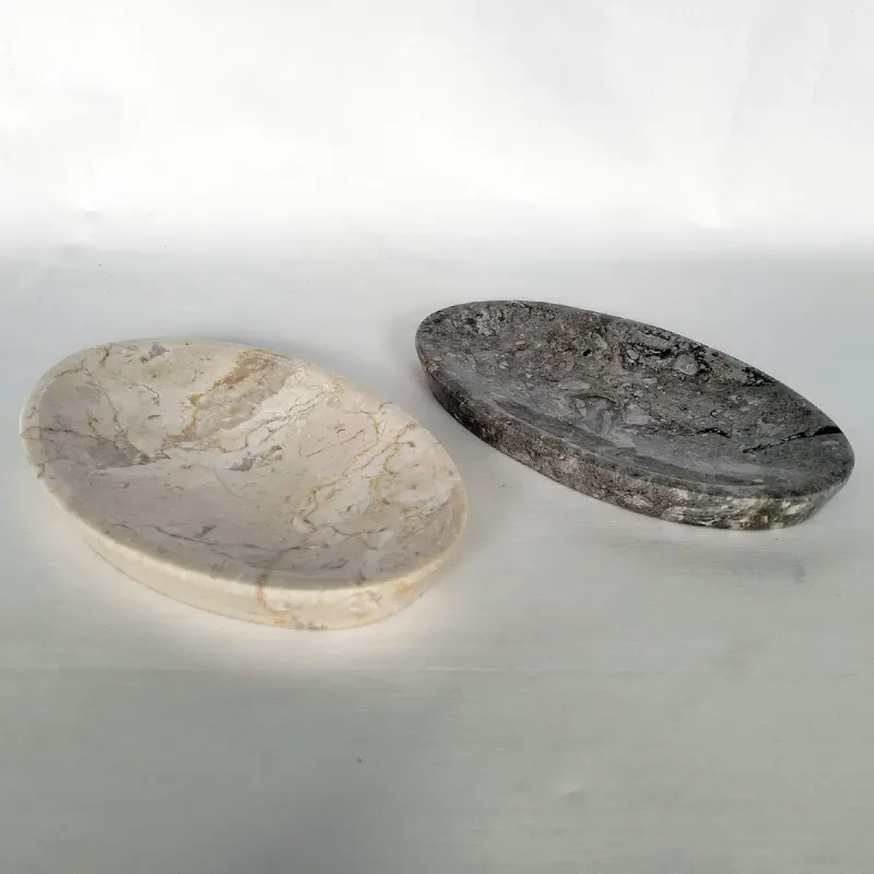 Eco Deco Design Marmor Såpeskål - Oval
