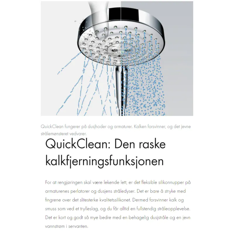 Hansgrohe Pulsify S Puro Showerpipe 260 1jet – Krom