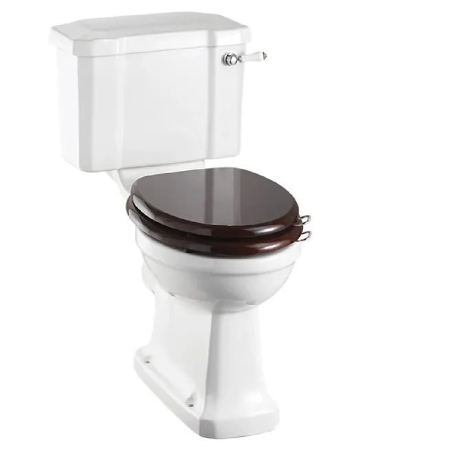 Hovedbilde Burlington Rimless gulvtoalett inkl.44cm sisterne m/spak