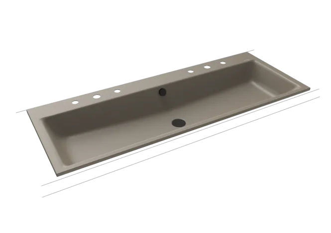 Hovedbilde Kaldewei PURO Mod 3169-D Dobbel Nedfelt Servant, 120x46 cm, Warm Grey ...
