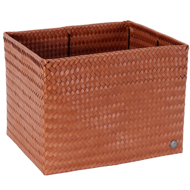 Hovedbilde Handed By Åpen rektangulær kurv 30 sienna stor
