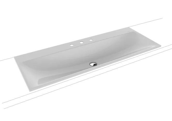 Hovedbilde Kaldewei SILENIO Nedfelt Servant Mod 3039 120x46 cm, Manhattan, 3 ...