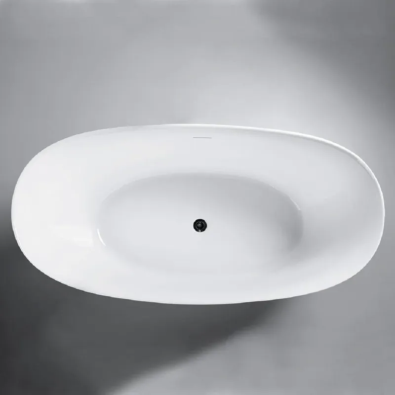 Sanipro Paris Frittstående Badekar 150x75 cm