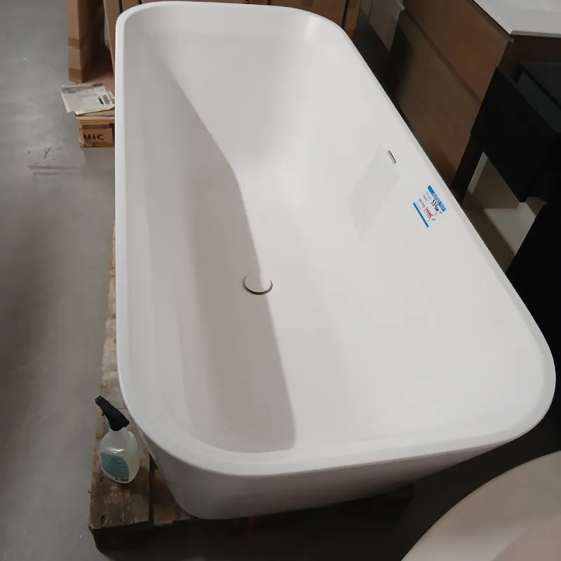 OUTLET: Balteco Como Frittstående Badekar - 169x74 cm - Matt hvit