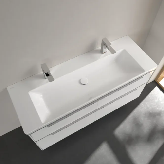 Hovedbilde Villeroy & Boch Subway 3.0 enkel møbelservant 130 cm med kranhull