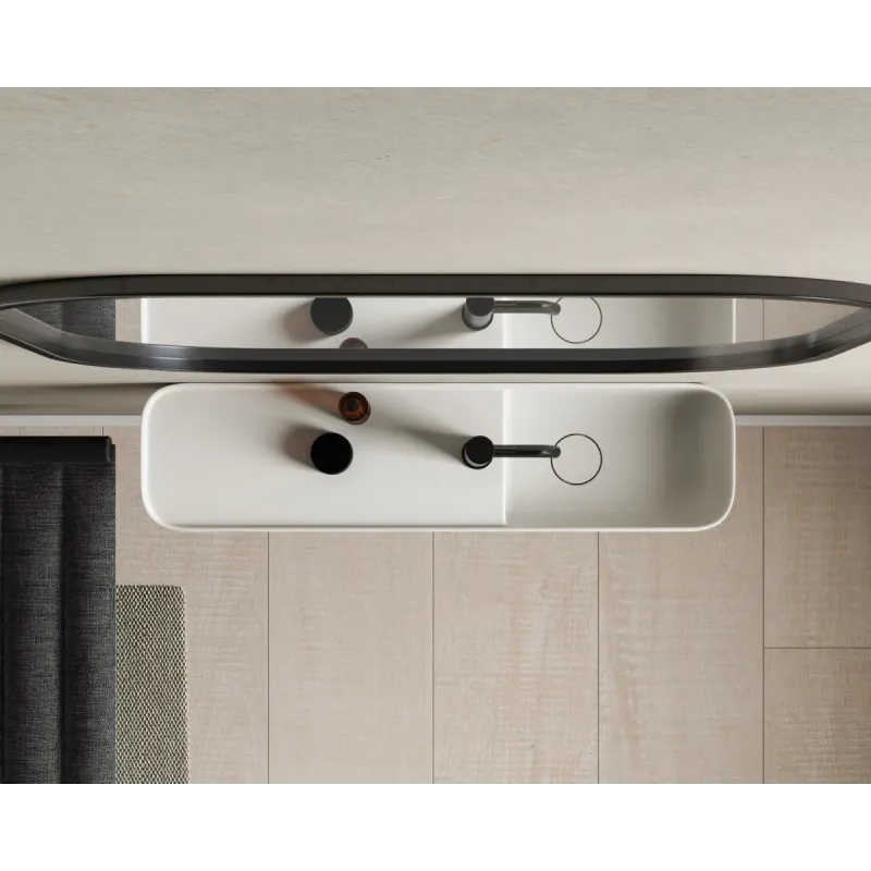 Copenhagen Bath Yuno LR 80x20 cm servant - vegghengt