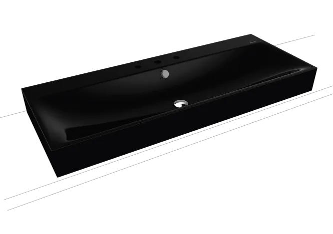 Hovedbilde Kaldewei SILENIO Toppmontert Servant Mod 3049 120x46 cm, Black, 3 ...