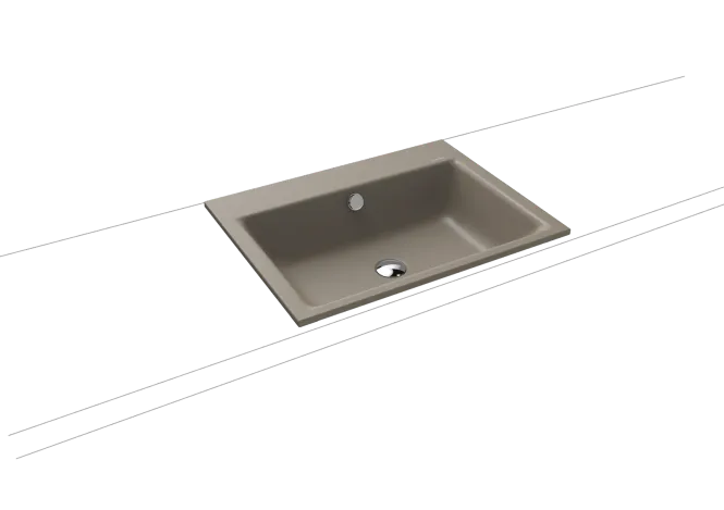 Hovedbilde Kaldewei PURO Mod 3151 Nedfelt Servant, 60x46 cm, Warm Grey 60, 0 ...