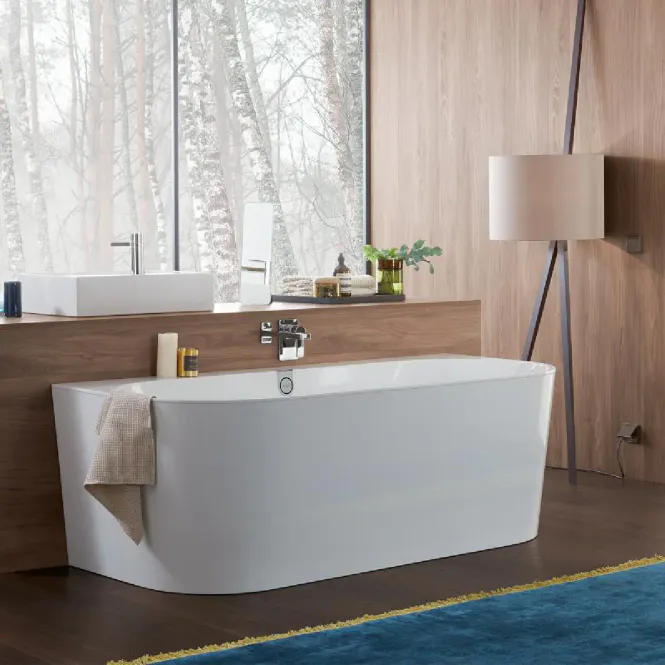 Hovedbilde Villeroy & Boch Oberon 2.0 Back-To-Wall Badekar 180x80 cm