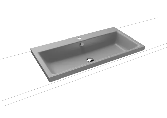Hovedbilde Kaldewei PURO Mod 3155 Toppmontert Servant, 90x46 cm, Cool Grey 30, 1 ...