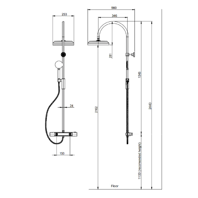 Hovedbilde Tapwell ARM5300 Takdusj