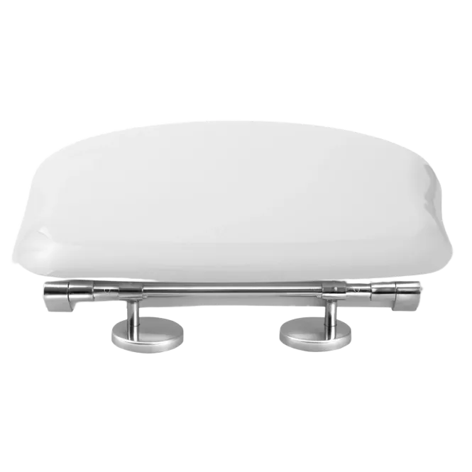 Hovedbilde Kerasan Retro Toalettsete med softclose - hengsler i krom