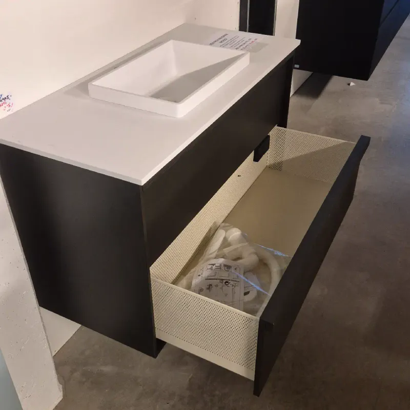 OUTLET: Haven H2/100 Baderomsinnredning Dark Wood - Utstilling