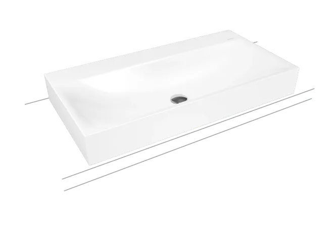 Hovedbilde Kaldewei SILENIO Toppmontert Servant Mod 3043 90x46 cm, Alpine White ...