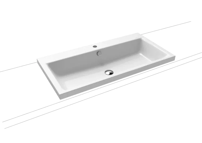 Hovedbilde Kaldewei PURO Mod 3155 Toppmontert Servant, 90x46 cm, Alpine White, 1 ...