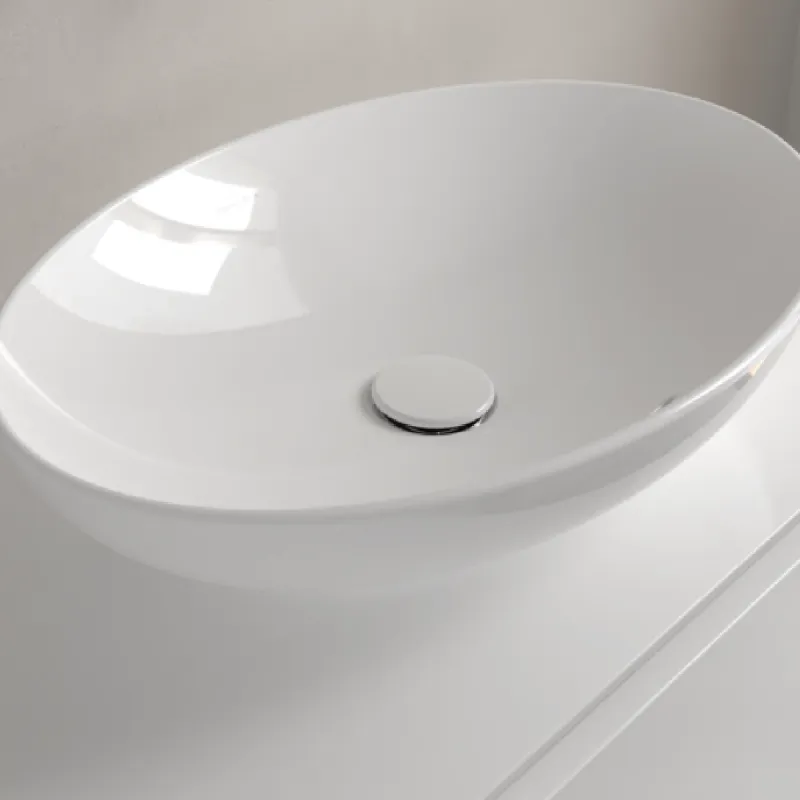 Villeroy & Boch åpen bunnventil - porselen