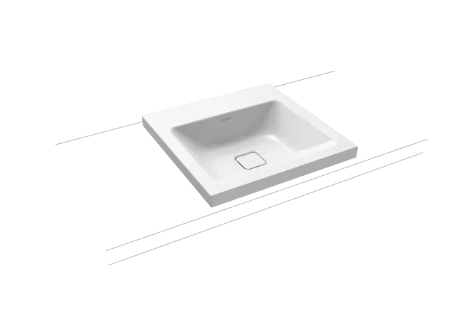 Hovedbilde Kaldewei CONO Mod 3076 Toppmontert Servant, 50x50 cm, Alpine White, 0 ...