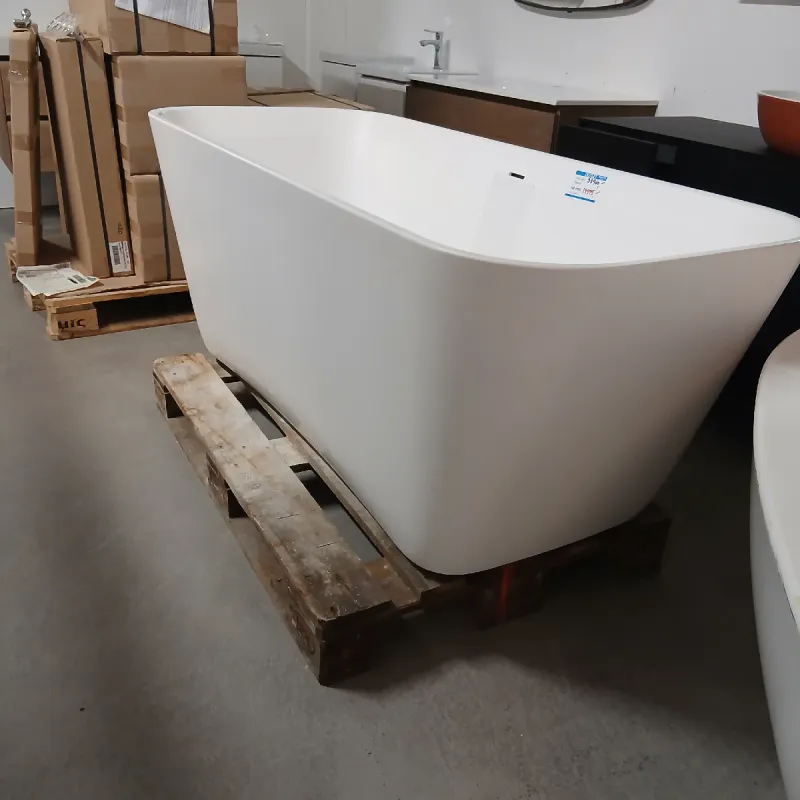 OUTLET: Balteco Como Frittstående Badekar - 169x74 cm - Matt hvit