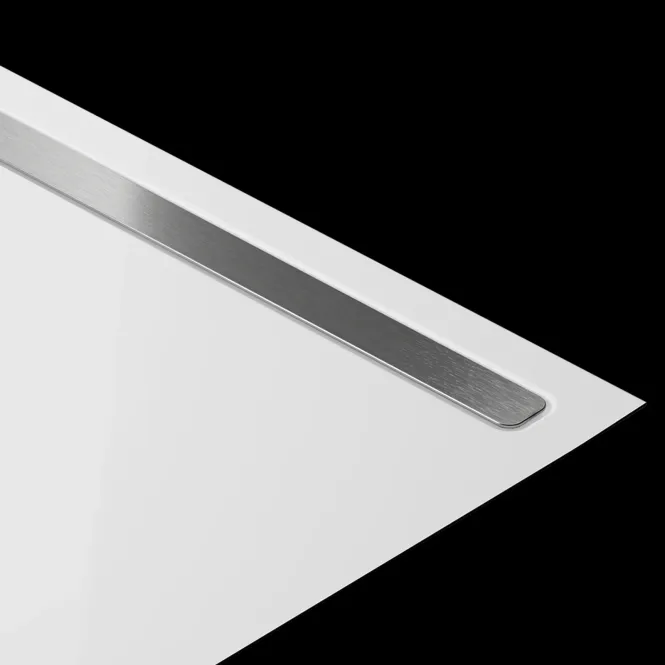 Hovedbilde Kaldewei Designer 4132 deksel, brushed stainless steel, from 800 mm ...