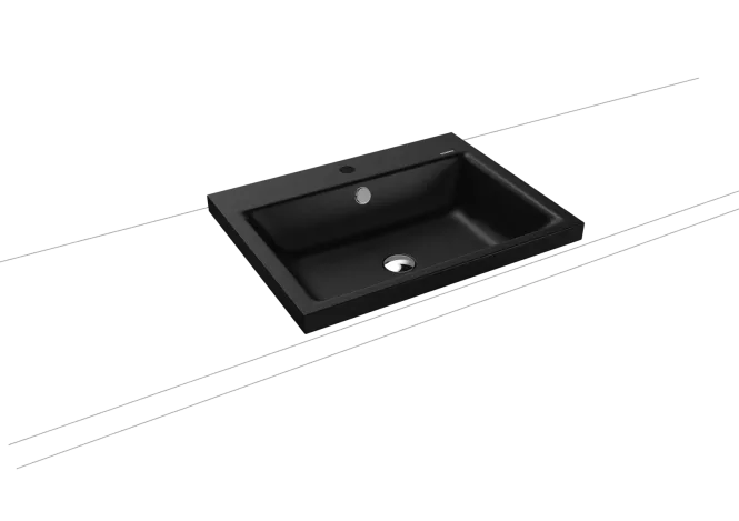Hovedbilde Kaldewei PURO Mod 3154 Toppmontert Servant, 60x46 cm, Cool Grey 90, 1 ...