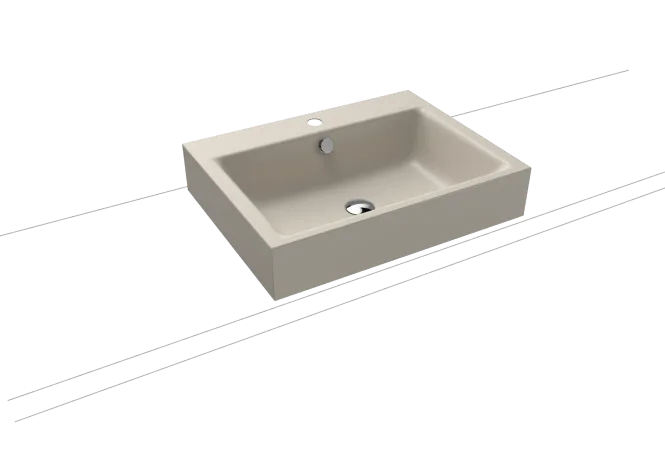 Hovedbilde Kaldewei PURO Mod 3157 Toppmontert Servant, 60x46 cm, Warm Grey 10, 1 ...