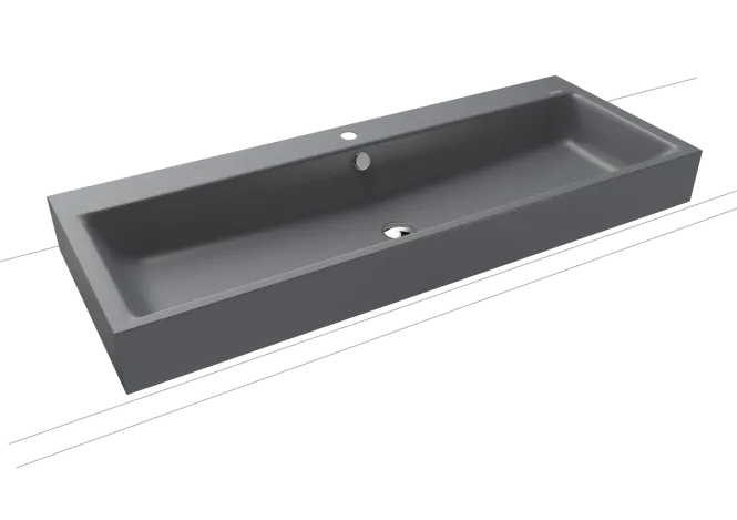 Hovedbilde Kaldewei PURO Mod 3168 Toppmontert Servant, 120x46 cm, Cool Grey 70, ...