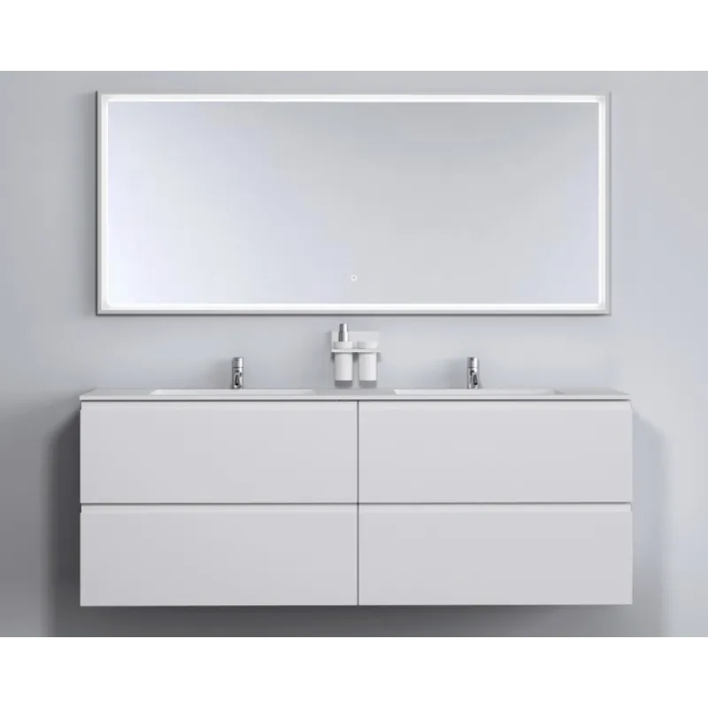 Copenhagen Bath Malmö 160 cm servantskap - med dobbel servant