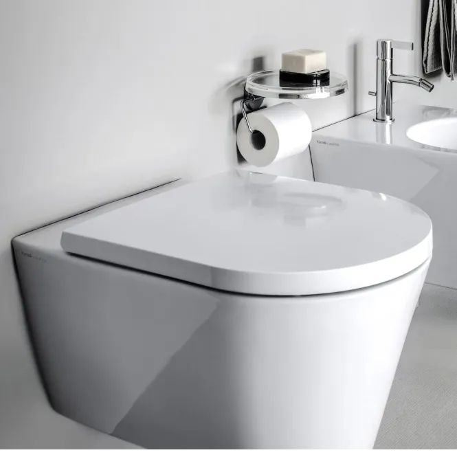 Hovedbilde Laufen Kartell Toalettsete med Soft close og Quick release