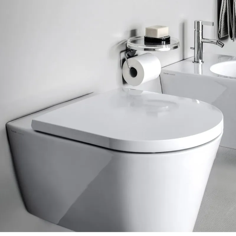 Laufen Kartell Toalettsete med Soft close og Quick release