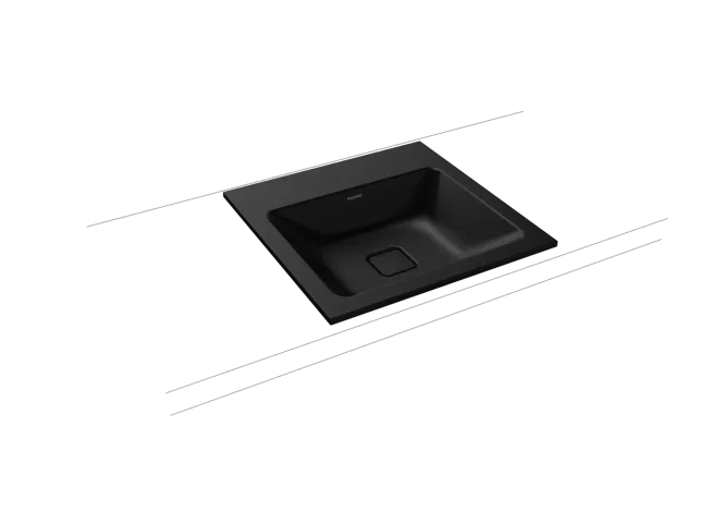 Hovedbilde Kaldewei CONO Mod 3075 Nedfelt Servant, 50x50 cm, Black Matt 100, 0 ...