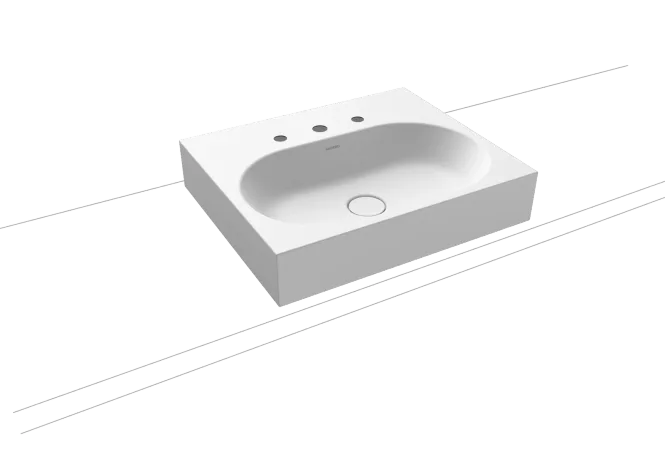 Hovedbilde Kaldewei CENTRO Mod 3057 Toppmontert Servant, 60x50 cm, Alpine White ...