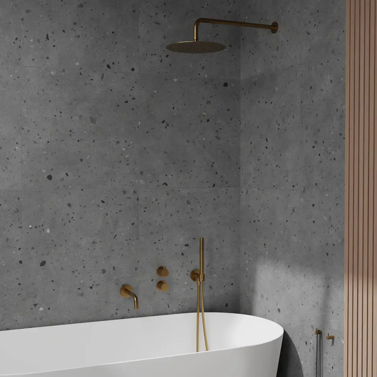 Scandtap Steel Harmonized 3x Innebygd Takdusj