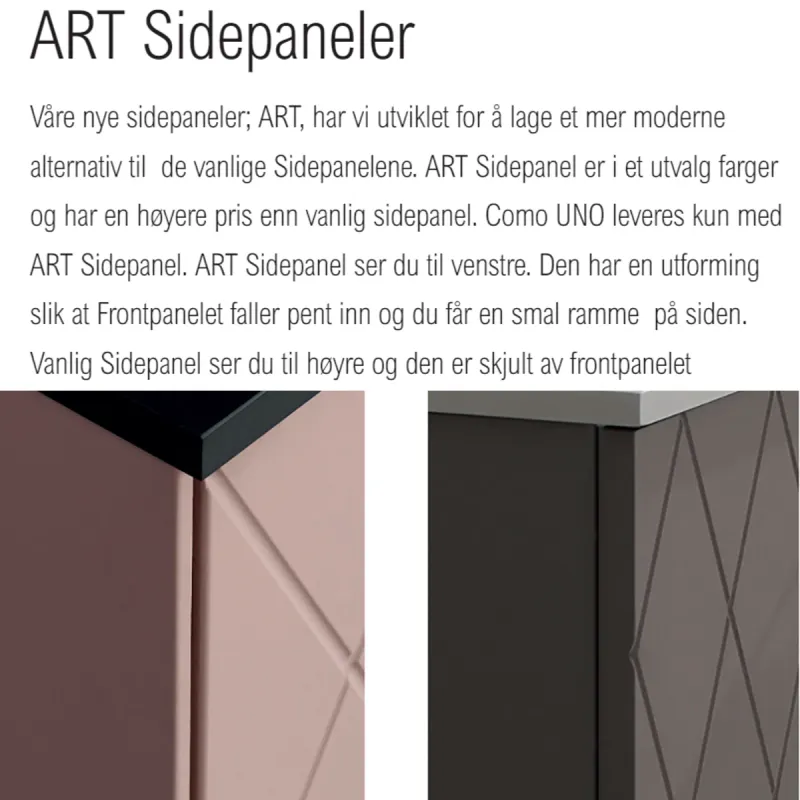 Scala Bad Sidepanel for Como grunnmøbel