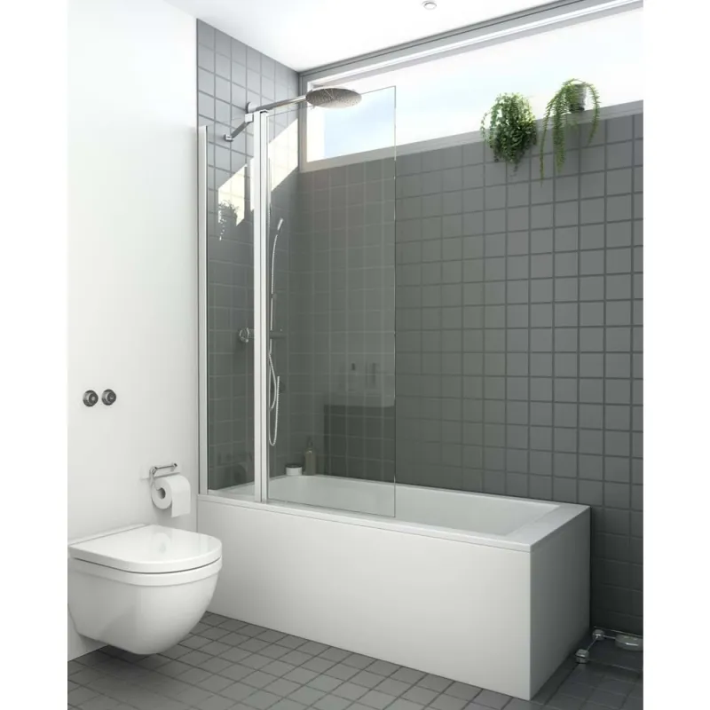 Dansani Match H badekarvegg 155x100 cm