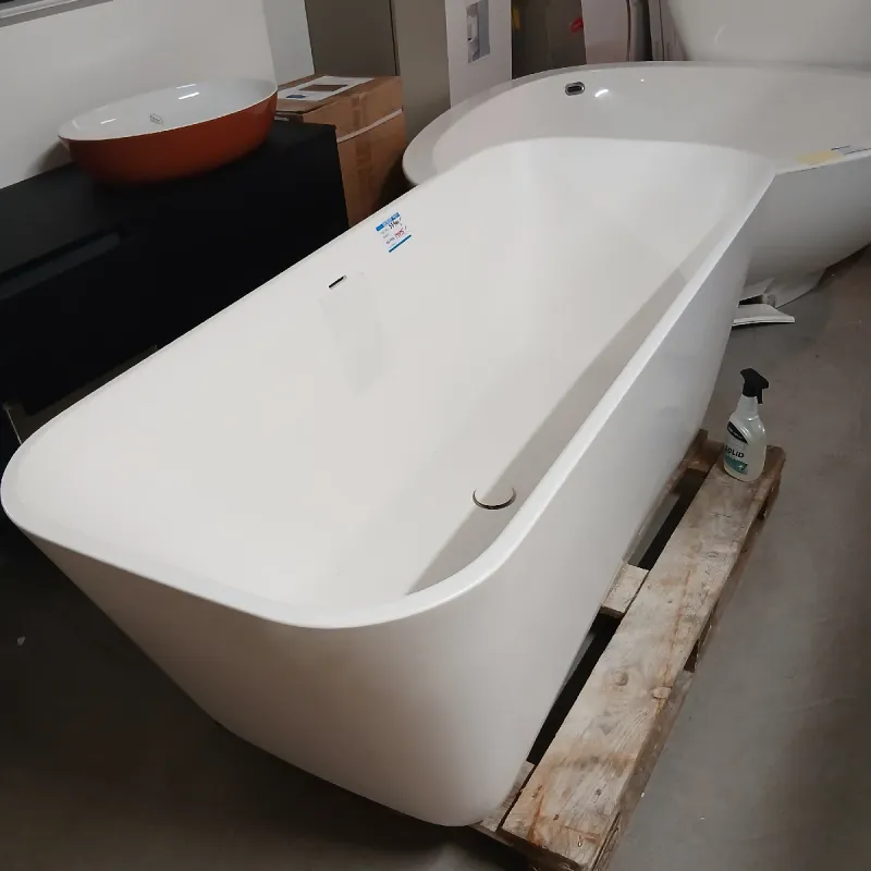 OUTLET: Balteco Como Frittstående Badekar - 169x74 cm - Matt hvit