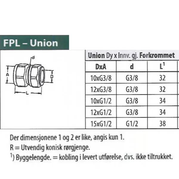 Hovedbilde Heidenreich Union FPL