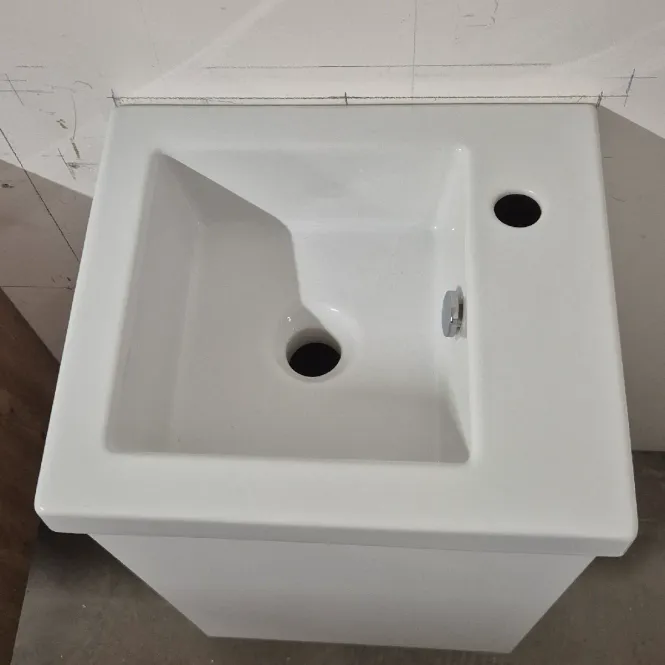 Hovedbilde OUTLET: Quadro Bad Slim 40 cm Baderomsmøbel Blank Hvit - Utstilling