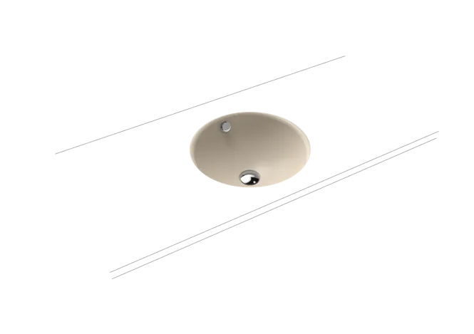 Hovedbilde Kaldewei CLASSIC Mod 3183 Underlimt Servant, 43.2x43.2 cm, Warm Beige ...