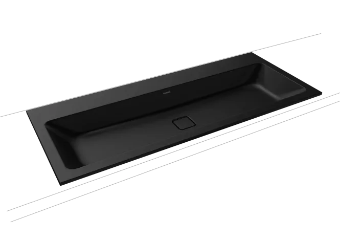 Hovedbilde Kaldewei CONO Mod 3082 Nedfelt Servant, 120x50 cm, Black Matt 100, 0 ...