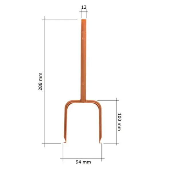 Hovedbilde Heidenreich Bøyle med ytterrør for eldre Gustavsberg toaletter