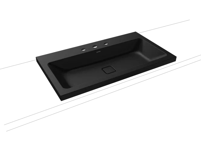Hovedbilde Kaldewei CONO Mod 3084 Toppmontert Servant, 90x50 cm, Cool Grey 90, 3 ...