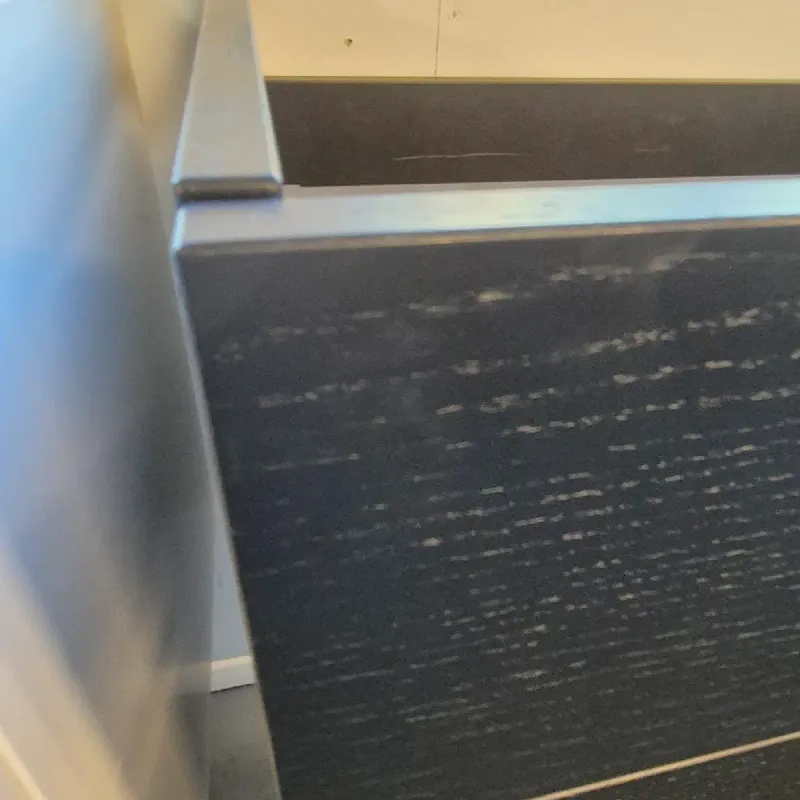 OUTLET: INR Viskan Solid 100 cm Baderomsmøbel u/ Servant Sort Eik - Utstilling