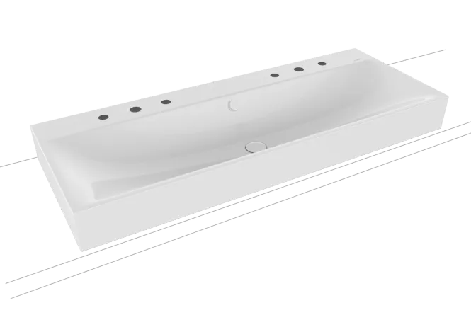 Hovedbilde Kaldewei SILENIO Toppmontert Servant Mod 3049 120x46 cm, Alpine ...