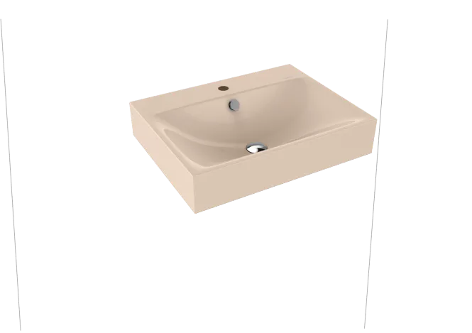 Hovedbilde Kaldewei SILENIO Vegghengt Servant Mod 3044 60x46 cm, Alpine White, 1 ...