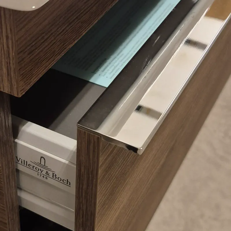 OUTLET: Villeroy & Boch Venticello 100 cm Baderomsmøbel Oak - Utstilling