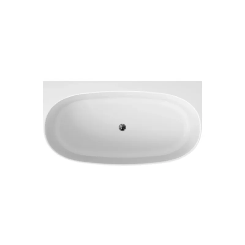 Strømberg Arden Back-To-Wall Badekar 160x86 cm